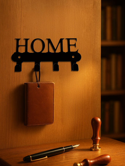 Wall-Mounted Key Rack,Metal Coat Key Holder,Minimalist Entryway Organizer